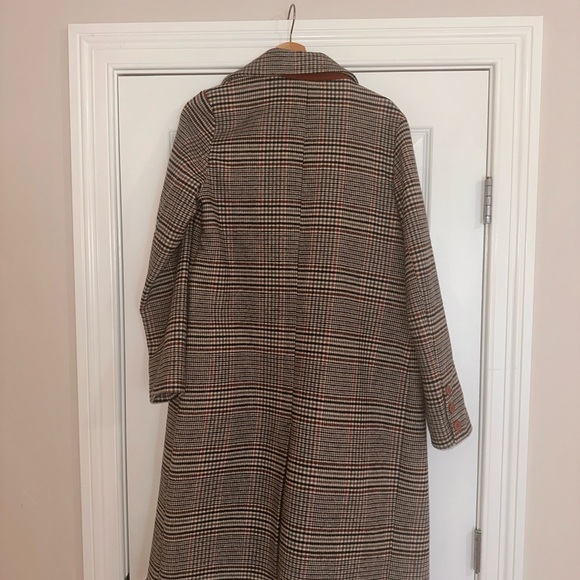 Jackets & Blazers - Women's Plaid Long Coat